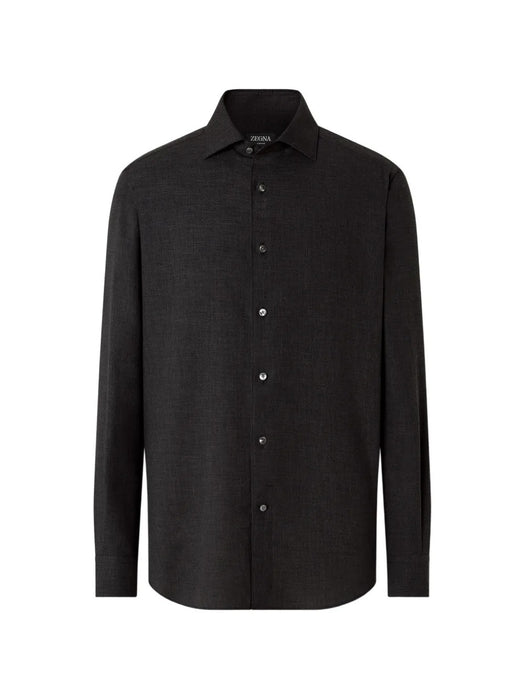 black Cashco shirt E8X44A4 SRF5BK09 ZEGNA 