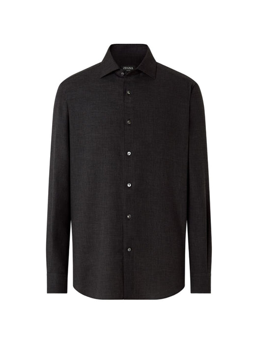 black Cashco shirt E8X44A4 SRF5BK09 ZEGNA 
