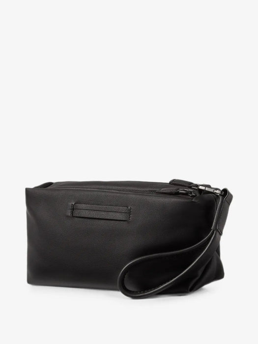 Dark Brown SECONDSKIN Softy Pouch LHOTO-E2132Z AMO ZEGNA 