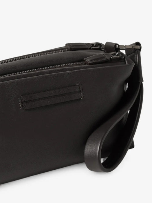 Dark Brown SECONDSKIN Softy Pouch LHOTO-E2132Z AMO ZEGNA 