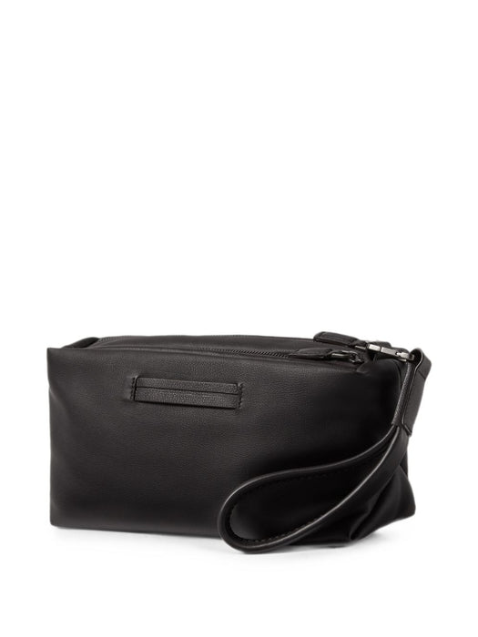 Dark Brown SECONDSKIN Softy Pouch LHOTO-E2132Z AMO ZEGNA 