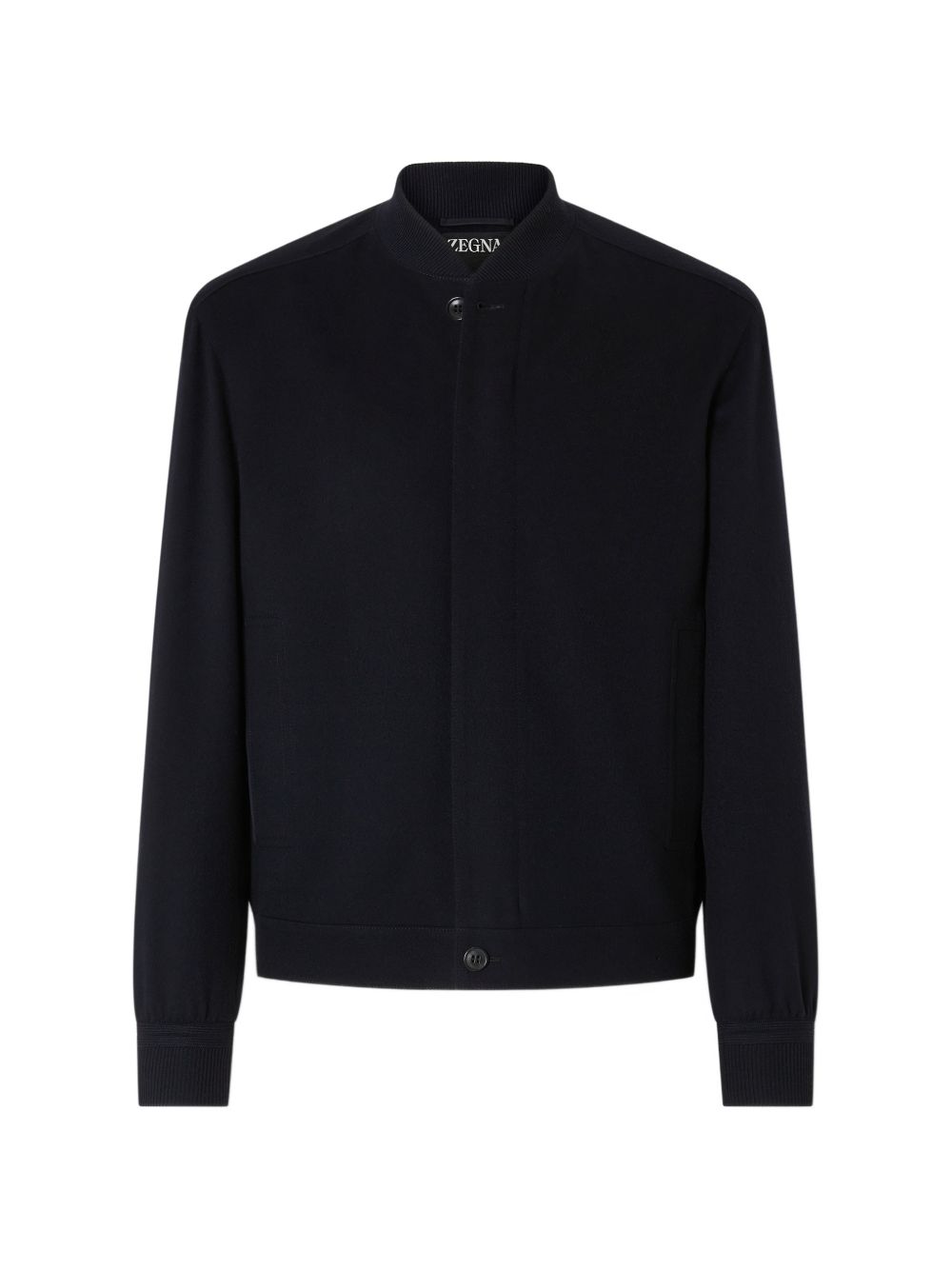 Navy Blue Oasi Cashmere Elements Bomber UIT46A4 C119B09 ZEGNA 