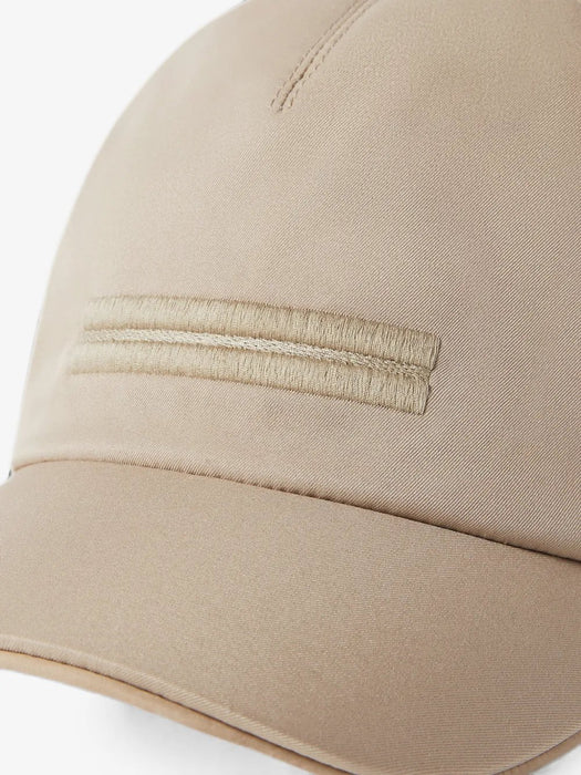 Light taupe microfiber Motorin baseball cap Z4I07HA4 B2ABE1 ZEGNA 
