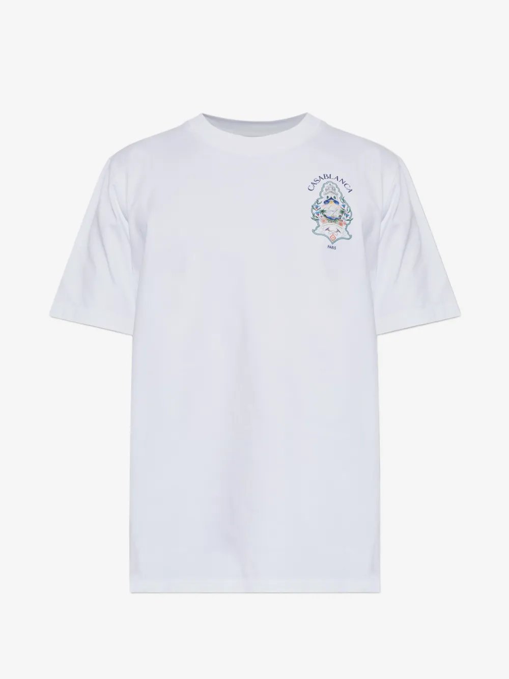 Hotel Emblem Short Sleeve T-Shirt M-PF26-JTS-001-01  CASABLANCA 