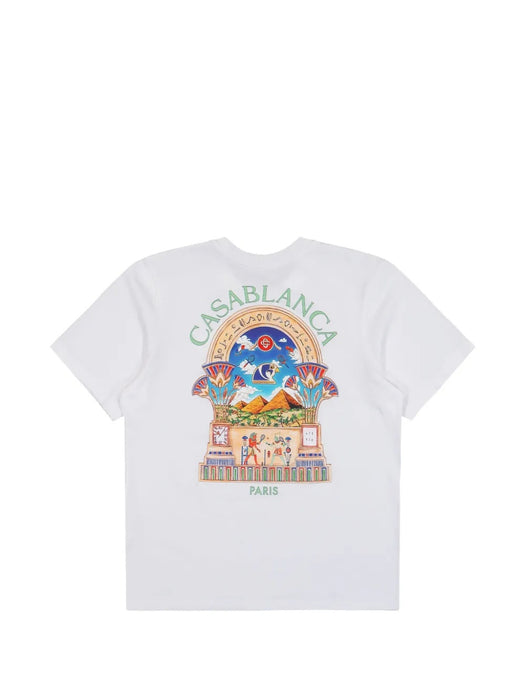 Egyptian Arch T-shirt M-PF26-JTS-001-08  CASABLANCA 