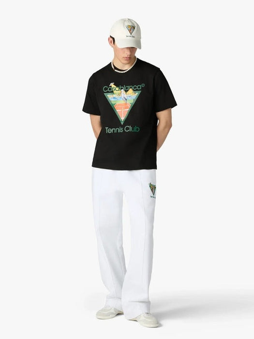 Tennis Club Pyramid T-Shirt M-PF26-JTS-001-19  CASABLANCA 