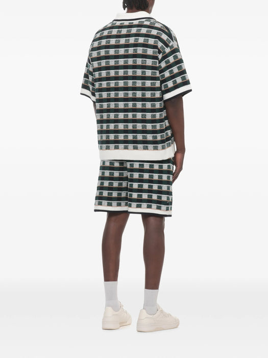 Check-pattern short-sleeve shirt M-PF26-KW-1425-01  CASABLANCA 
