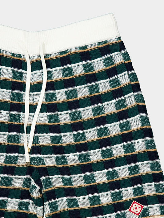 Crochet Mosaic Shorts M-PF26-KW-1426-01  CASABLANCA 