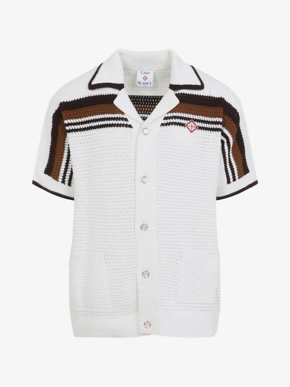 Crochet Polo M-PF26-KW-933-01  CASABLANCA 