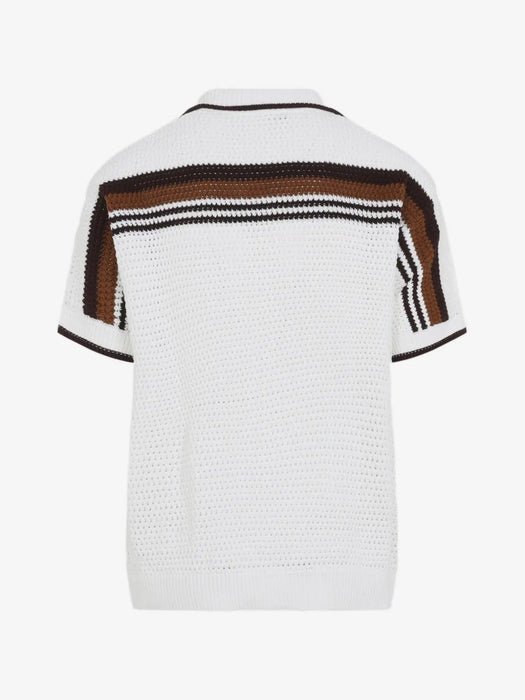 Crochet Polo M-PF26-KW-933-01  CASABLANCA 