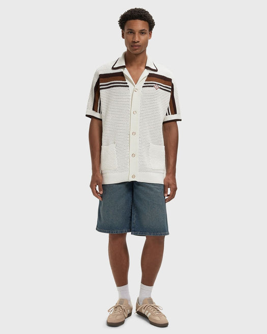 Crochet Polo M-PF26-KW-933-01  CASABLANCA 