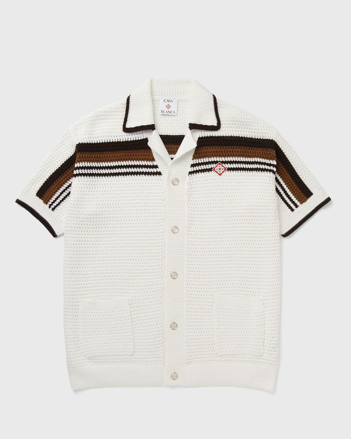 Crochet Polo M-PF26-KW-933-01  CASABLANCA 