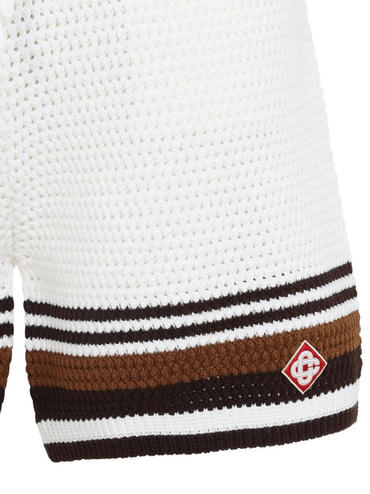 Crochet Shorts M-PF26-KW-934-01  CASABLANCA 