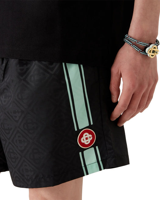 Jacquard Stripe Swim Shorts M-PF26-TR-224-02  CASABLANCA 