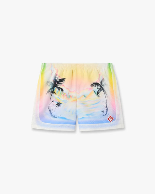 Multicolour Airspray Jacquard Swim Shorts M-PF26-TR-224-03  CASABLANCA 