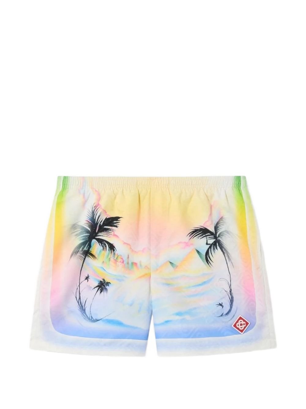 Multicolour Airspray Jacquard Swim Shorts M-PF26-TR-224-03  CASABLANCA 
