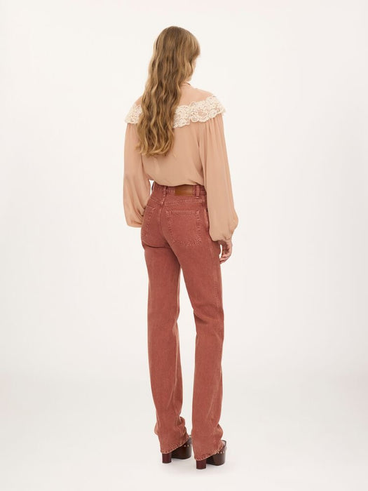 Straight jeans in denim CH26ADP11255 237 CHLOÉ 