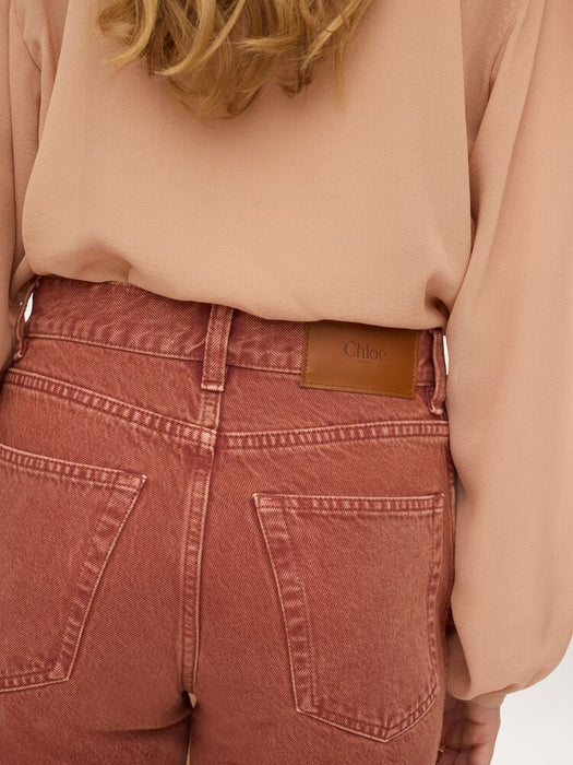 Straight jeans in denim CH26ADP11255 237 CHLOÉ 
