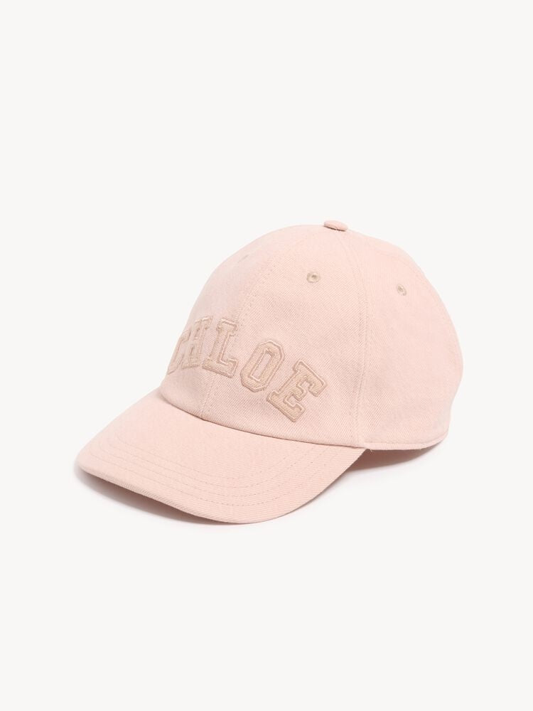 Chloé Signature cap in denim CH26AHC09DNM 6C2 CHLOÉ 