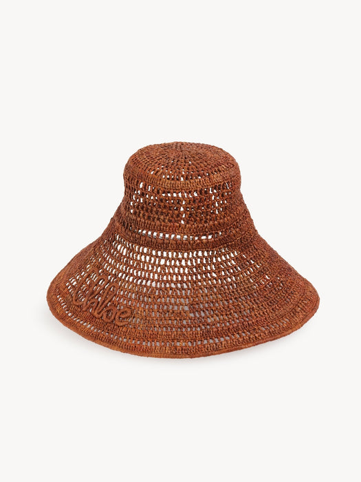 Chloé Raffia capeline hat CH26AHL01NRF 26M CHLOÉ 