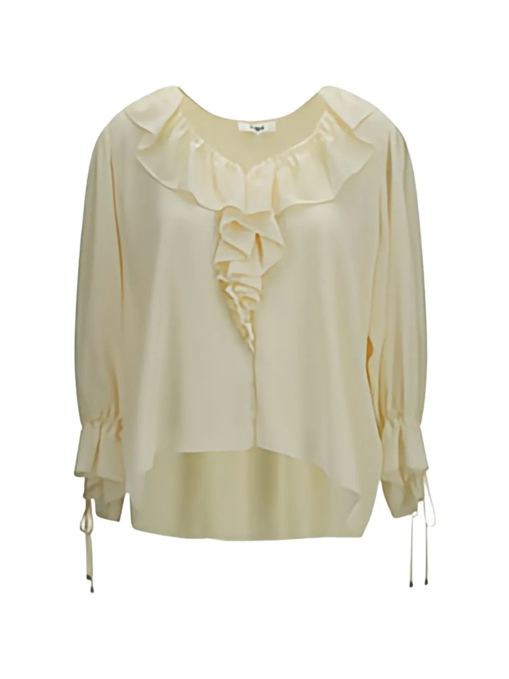 Ruffled silk shirt CH26AHT72005 114 CHLOÉ 