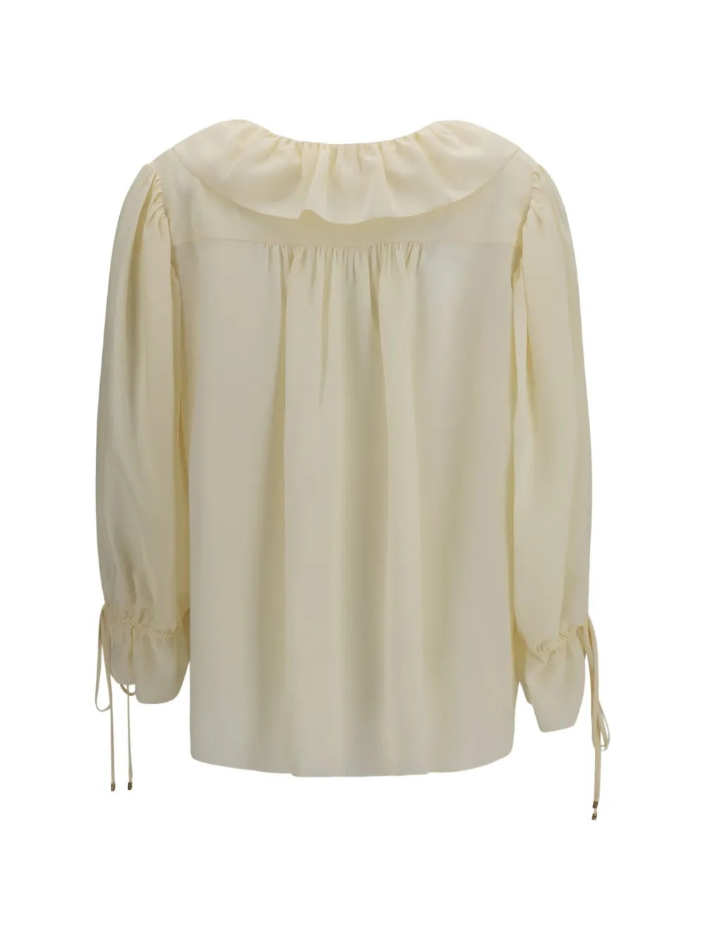 Ruffled silk shirt CH26AHT72005 114 CHLOÉ 