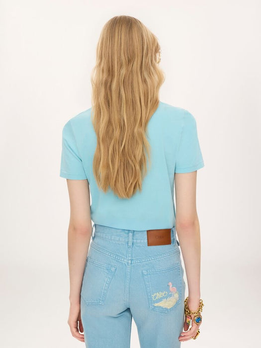 Baby fit logo T-shirt CH26AJH08080 47C CHLOÉ 