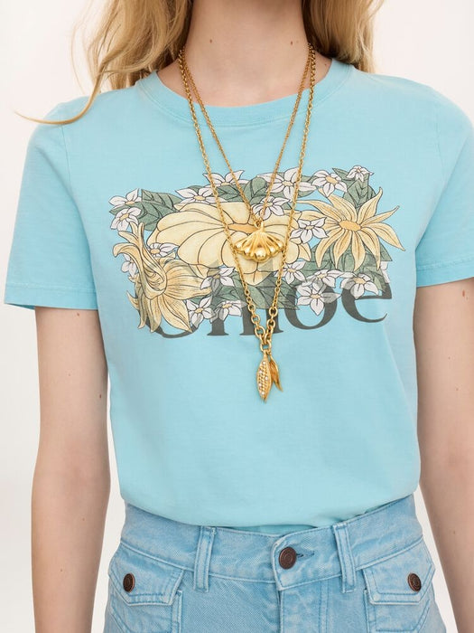 Baby fit logo T-shirt CH26AJH08080 47C CHLOÉ 