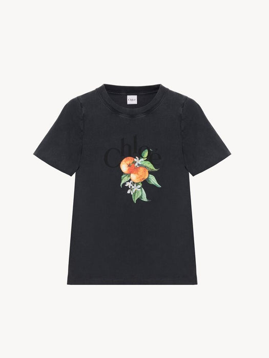 Baby fit logo T-shirt CH26AJH08988 070 CHLOÉ 