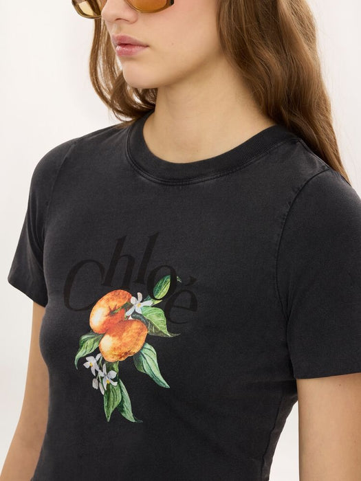 Baby fit logo T-shirt CH26AJH08988 070 CHLOÉ 