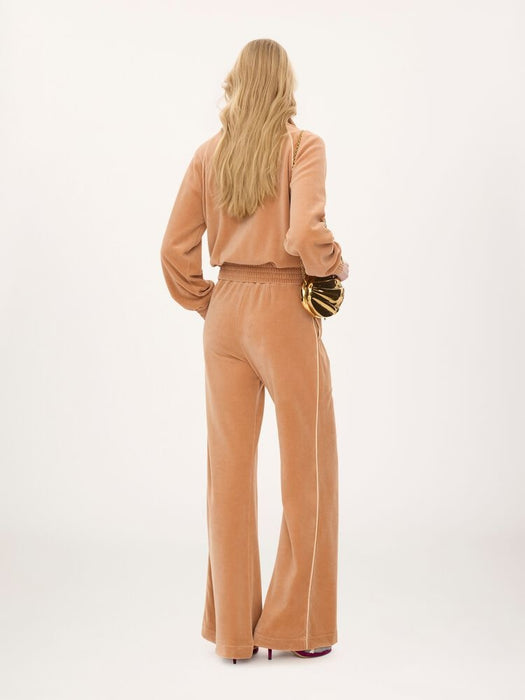 High-neck logo tracksuit jacket in Velvet CH26AJH25188 271 CHLOÉ 
