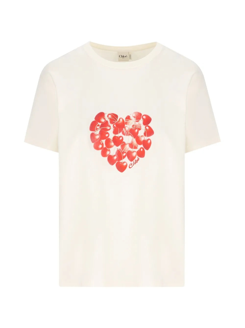 Cherry-print T-shirt CH26AJH41880 107 CHLOÉ 