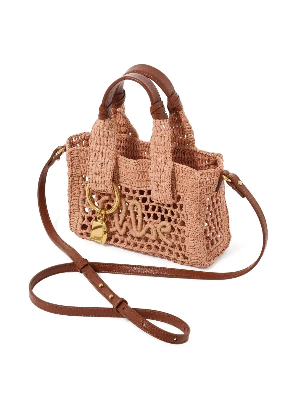 Mini Summer Banana east-west tote bag CH26AP286P08 24M CHLOÉ 