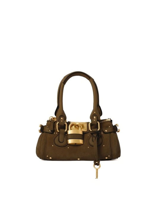 Small Paddington bag in suede leather CH26AS805S77 21Q CHLOÉ 