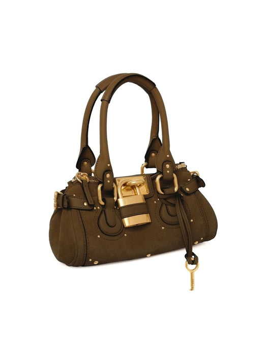 Small Paddington bag in suede leather CH26AS805S77 21Q CHLOÉ 