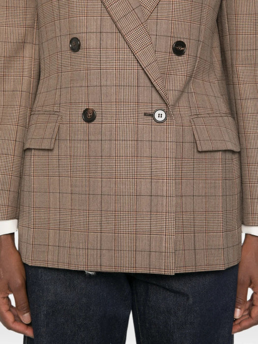 Double-breasted checked jacket CH26AVE78164 1 93C CHLOÉ 