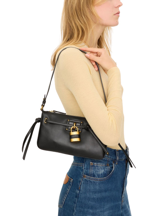 Mini Paddington Sling pouch with strap in soft leather CH26WP955S60 001 CHLOÉ 