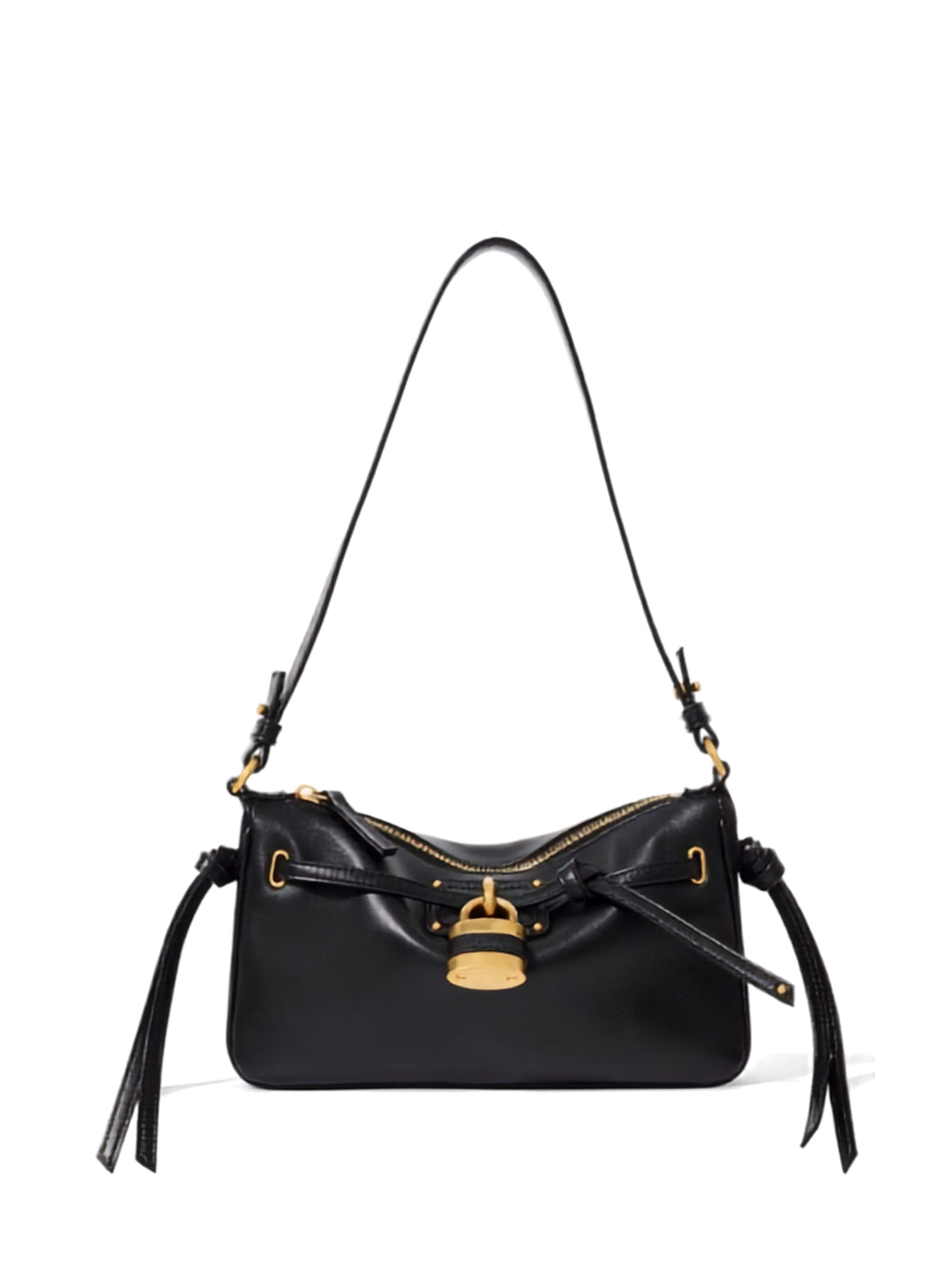 Mini Paddington Sling pouch with strap in soft leather CH26WP955S60 001 CHLOÉ 