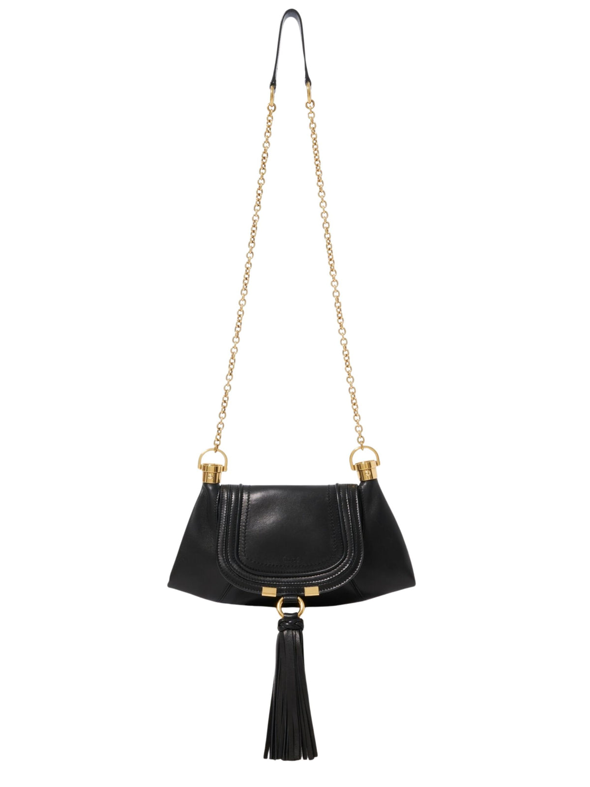 Mini Marcie Foulard chain bag in soft leather CH26WS843T14 001 CHLOÉ 