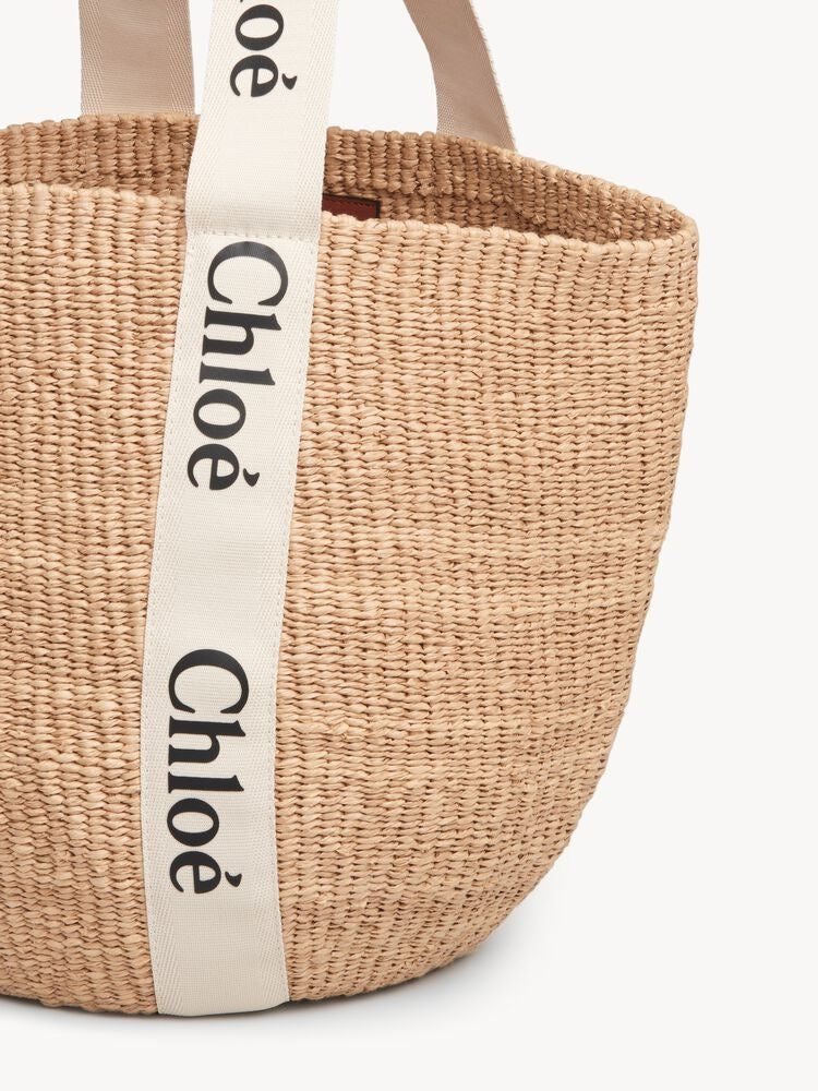 Large Woody basket CHC22SS380G55 101 CHLOÉ 