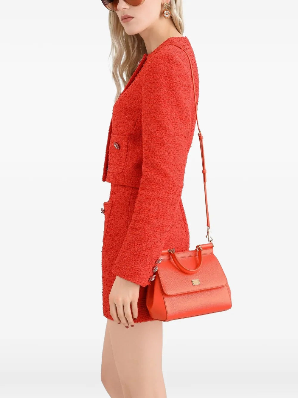 Small Sicily handbag in calfskin BB6003 B100181166 DOLCE & GABBANA 