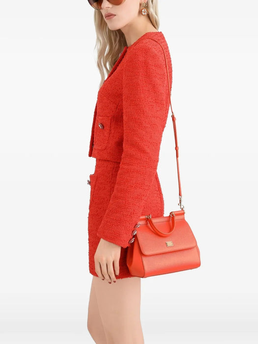 Small Sicily handbag in calfskin BB6003 B100181166 DOLCE & GABBANA 