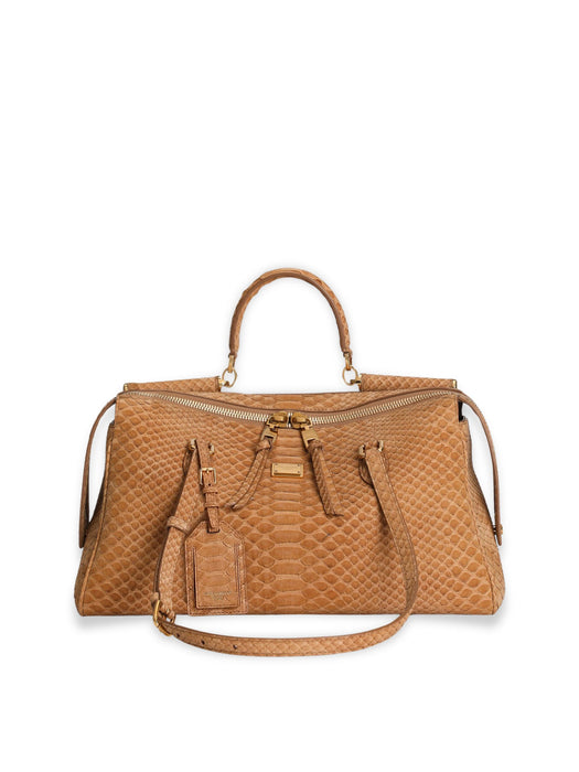 Medium Vittoria handbag in python BB7844 A2J5480040 DOLCE & GABBANA 