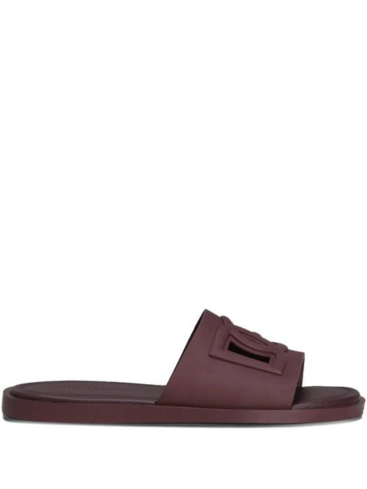 Logo-embellished slide sandals CS2215 AN99480308 DOLCE & GABBANA 
