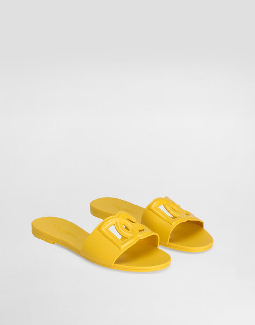 Rubber beachwear sliders CW2215 AN99480204 DOLCE & GABBANA 