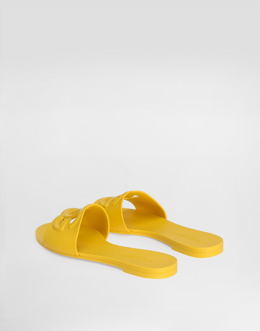 Rubber beachwear sliders CW2215 AN99480204 DOLCE & GABBANA 