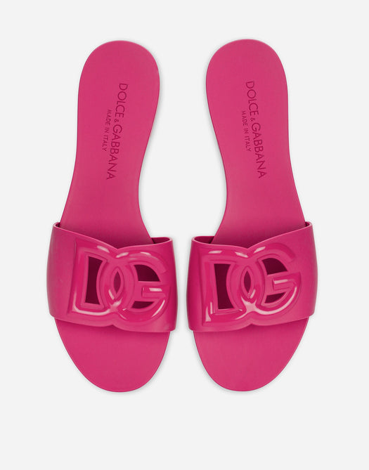 Rubber beachwear sliders CW2215 AN99480422 DOLCE & GABBANA 