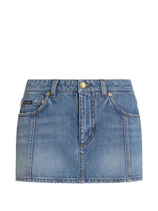 Denim mini skirt F4DDYD G8PI1S9001 DOLCE & GABBANA 