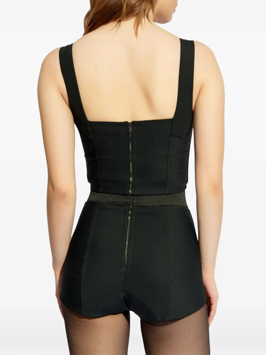 Lace-trim corset top F7T19T GDCLQN0000 DOLCE & GABBANA 