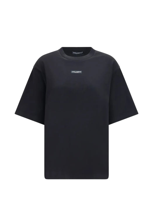 Logo-plaque cotton T-shirt F8V78T HU7MAN0000 DOLCE & GABBANA 
